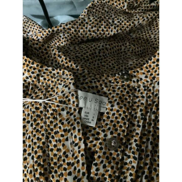 Anthropologie See You Soon Pleated Top - Picture 10 of 11